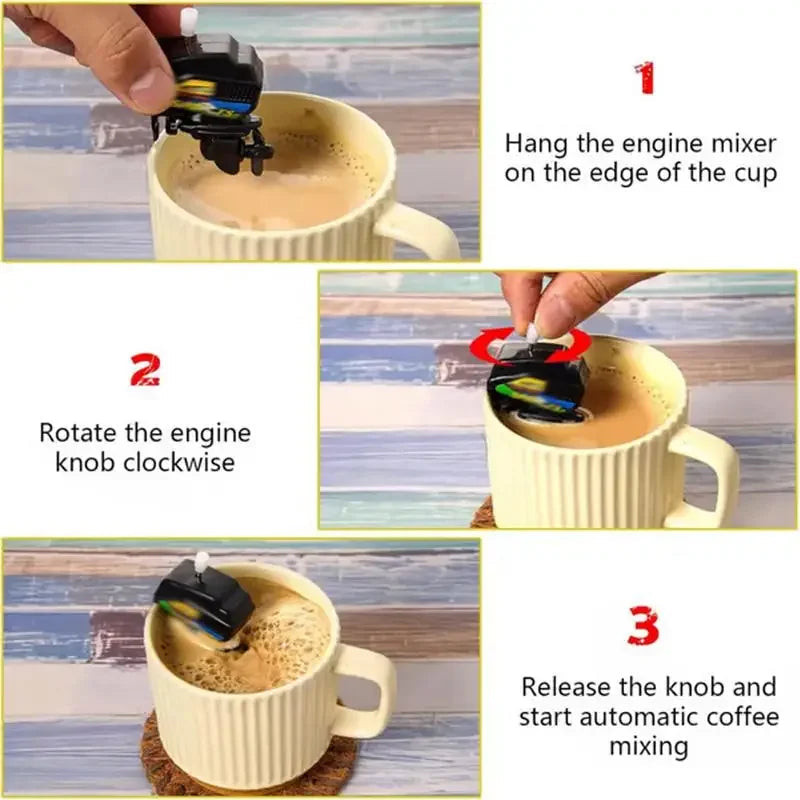 Sikunuo | Fun Boat Motor Coffee Mixer Gadget