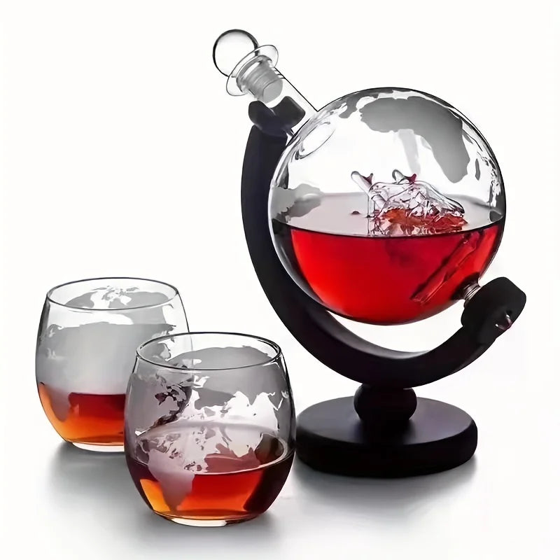 Sikunuo | Creative Globe Decanter Set
