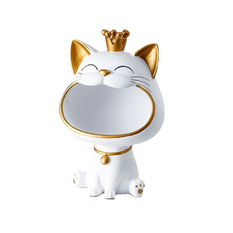 Sikunuo | Fortune Kitty Statue Home Storage Box