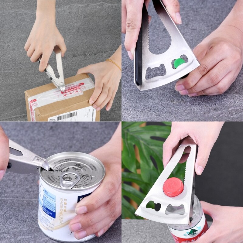 Sikunuo | Multifunctional Can Bottle Lid Opener