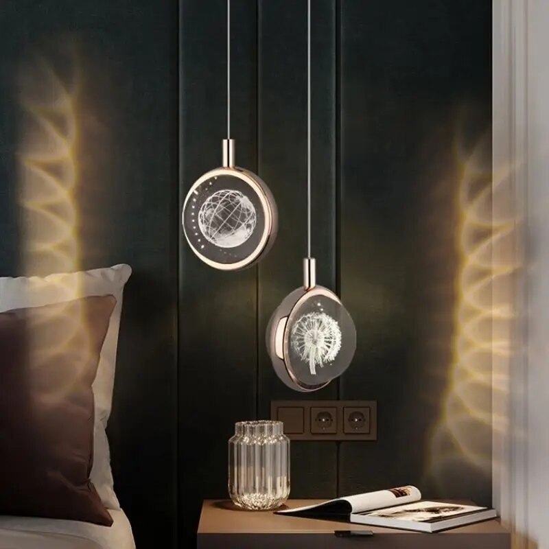 Sikunuo | Romantic Crystal Rotating Mood LED Lights