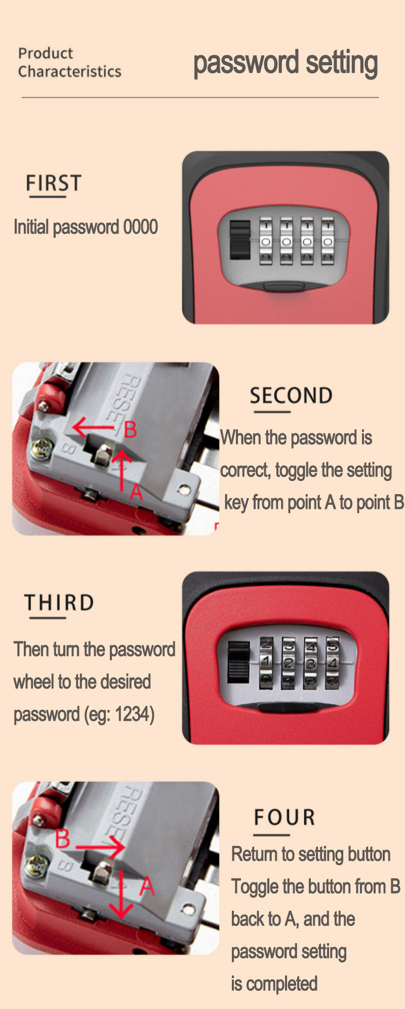 Sikunuo | Portable Password Key Storage Box