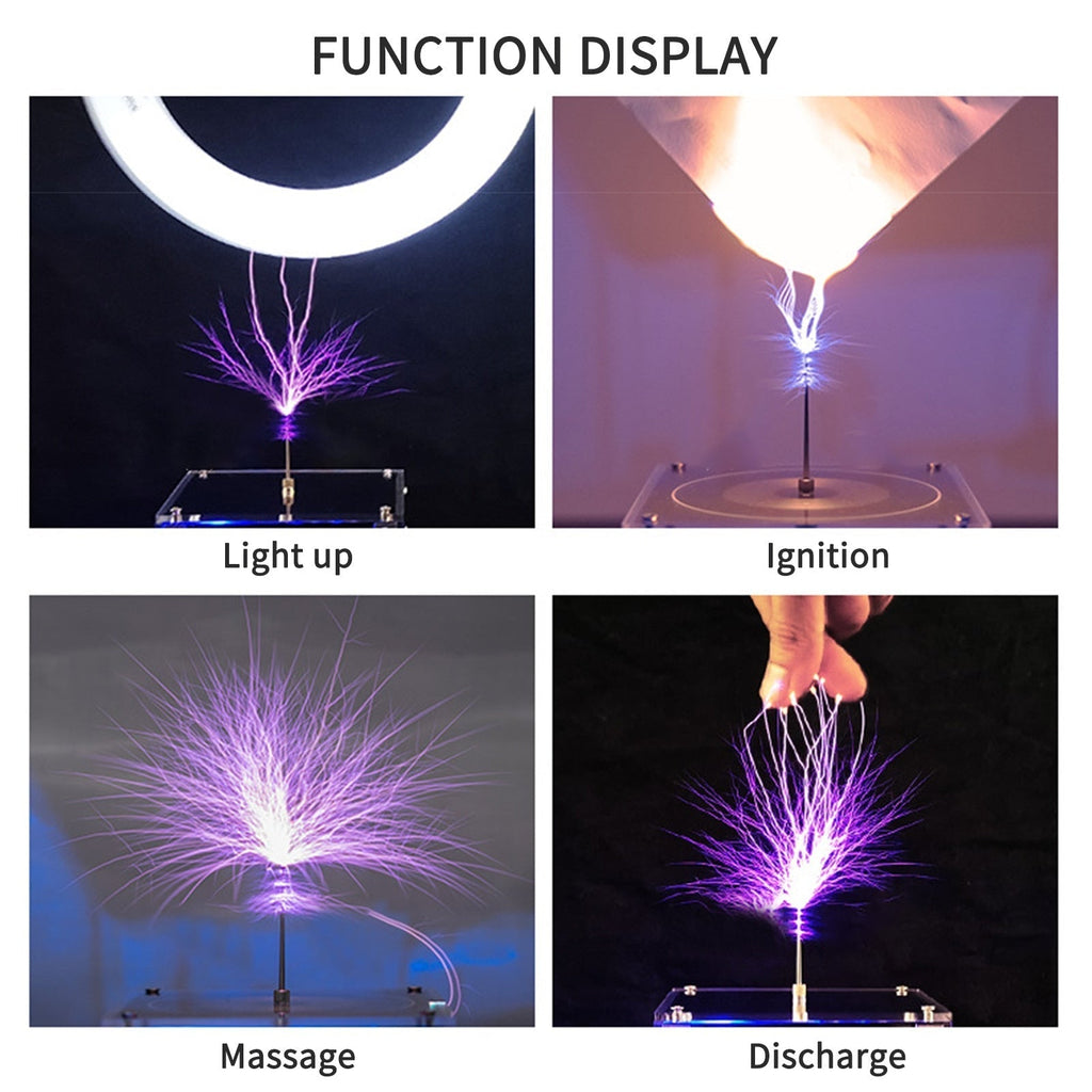 Sikunuo | Wireless Tesla Coil High-Frequency Lighting Speaker