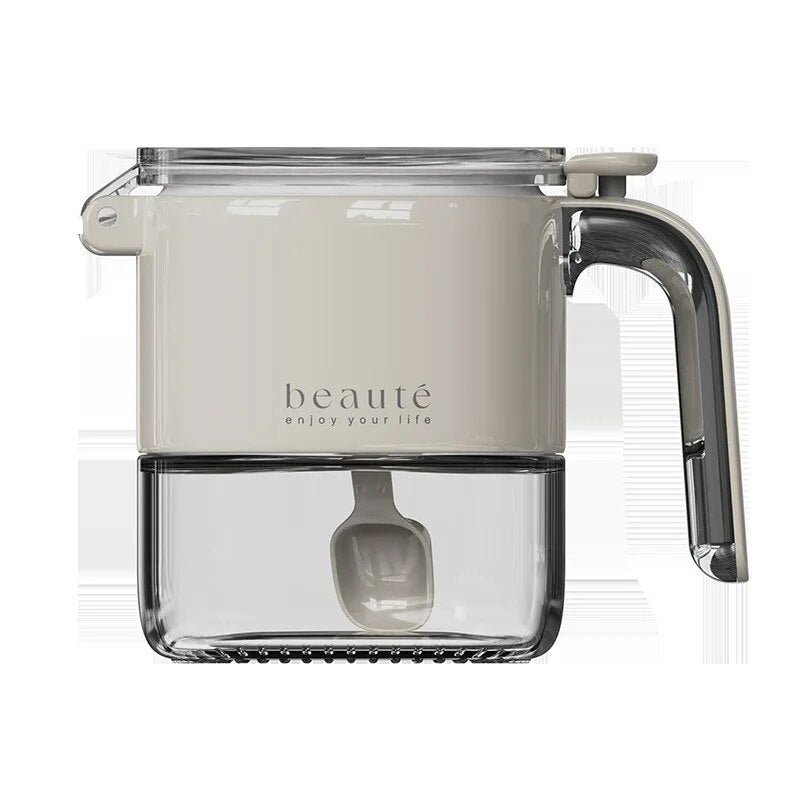 Sikunuo | Square Glass Seasoning Dispenser Bottle
