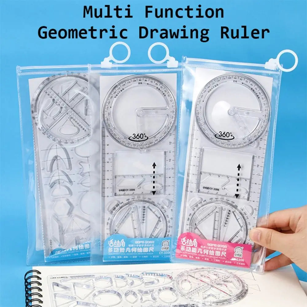 Sikunuo | Math Genius Multi-Angle Drawing Precision Ruler
