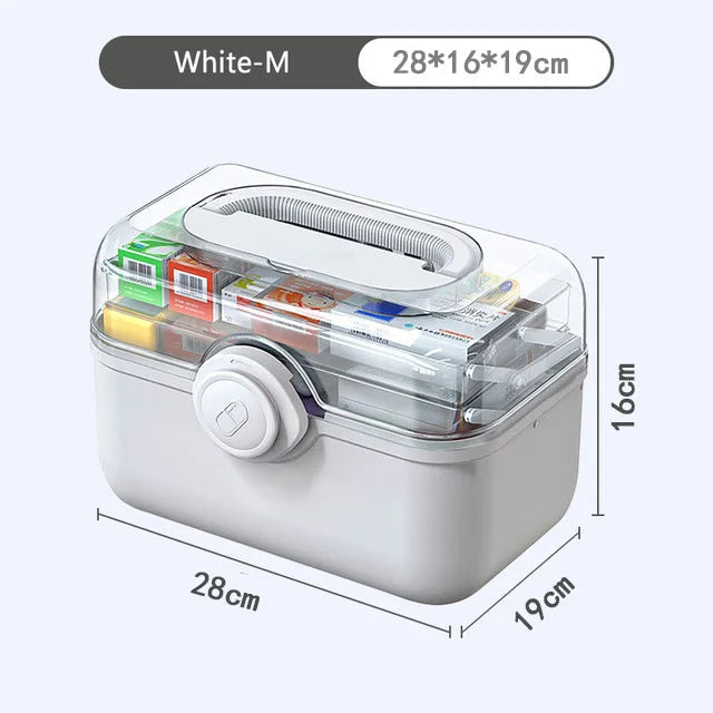 Sikunuo | Home Medical Box Storage Organizer