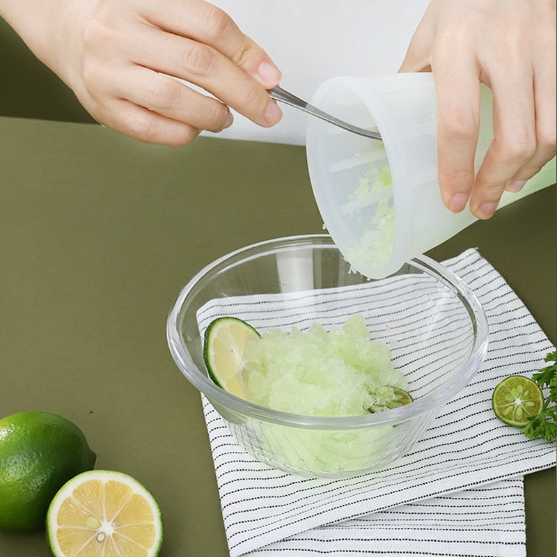 Sikunuo | DIY Smoothie Double Layer Ice Maker Cup