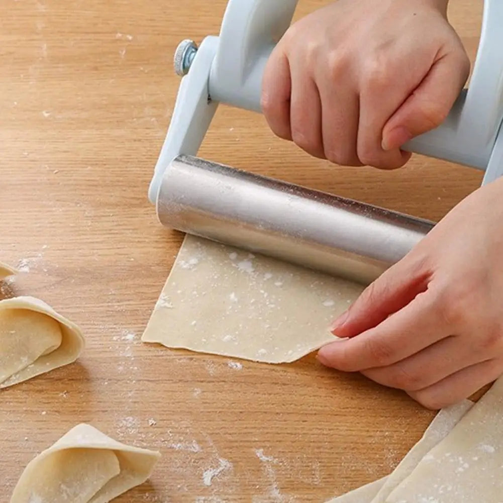 Sikunuo | Easy Dough Maker Baking Stainless Steel Roller
