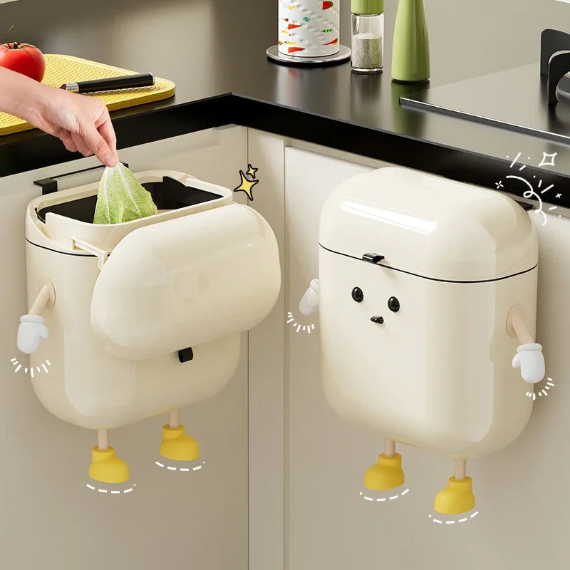 Sikunuo | Surprised Face Hanging Trash Can