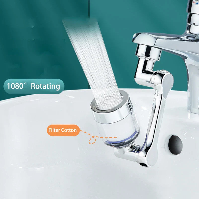 Sikunuo | Full Rotating Robot Arm Water Saving Faucet Extender