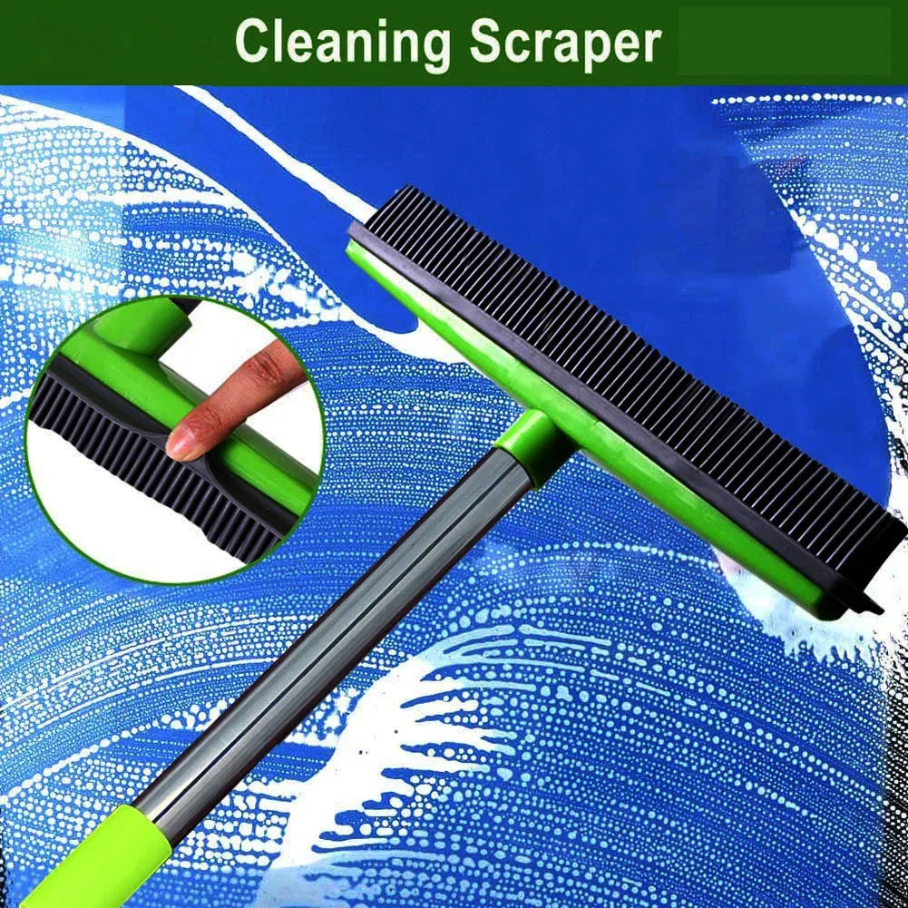 Sikunuo | Hair Catcher Telescopic Pet Carpet Sweeping Broom