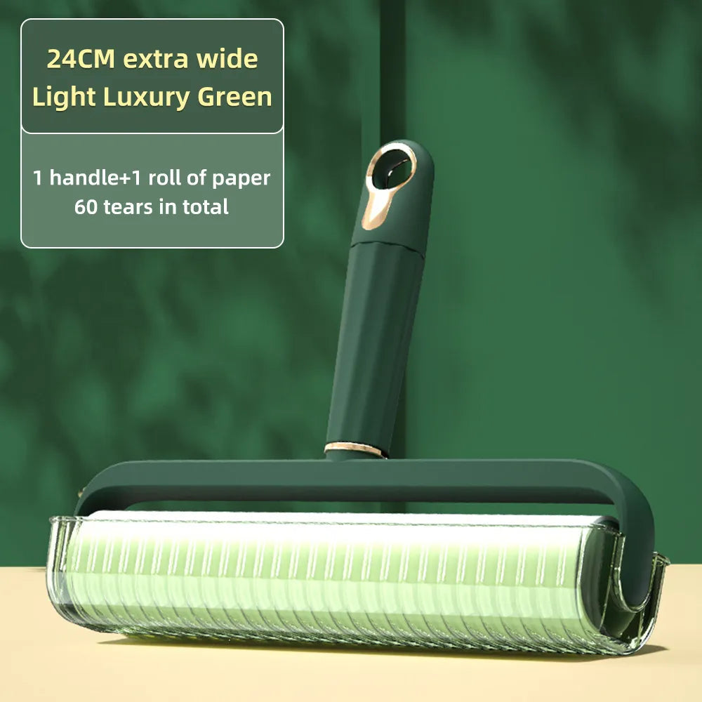 Sikunuo | Wide Sticky Clean Paws Pet Hair Lint Roller