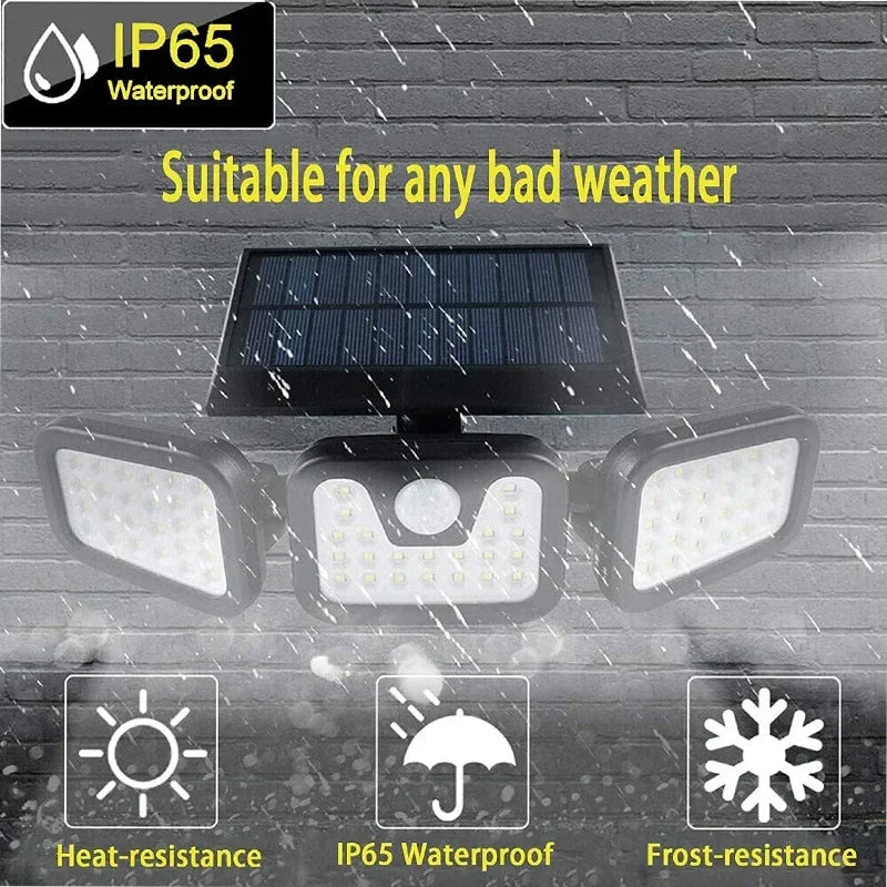 Sikunuo | Power Save Motion Activated Outdoor Solar Lamp