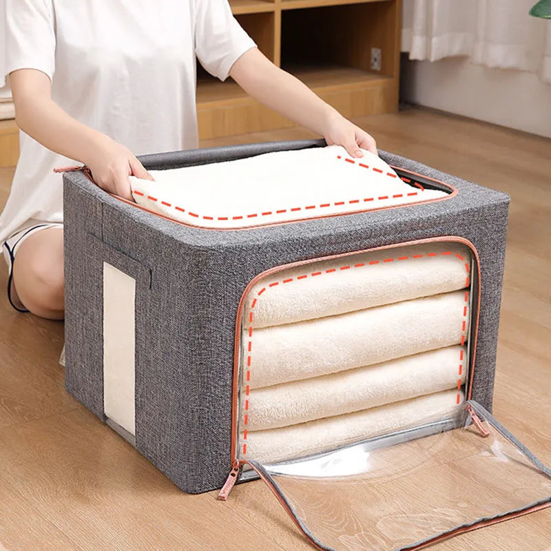 Sikunuo | Foldable Storage Space-Saving Large Organizer Box