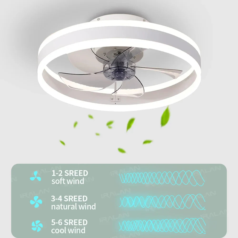 Sikunuo | Aura Silent LED Ceiling Fan Lamp