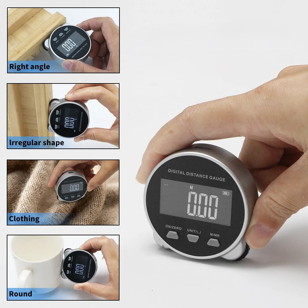 Sikunuo | High Precision LCD Display Rechargeable Digital Ruler