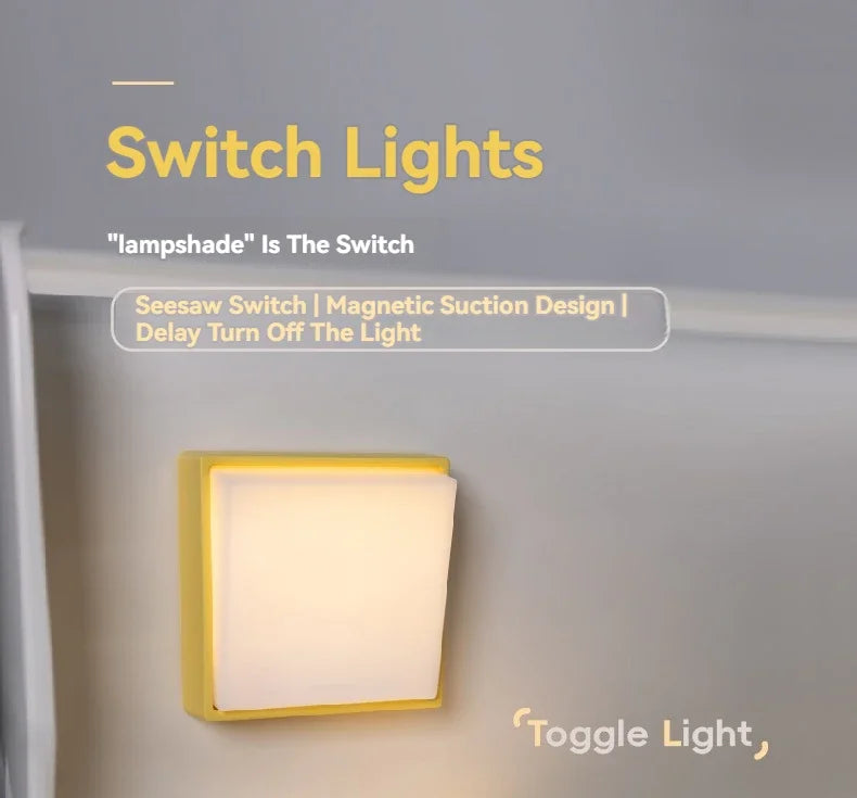 Sikunuo | Minimalist Rechargeable Switch Night Lamp
