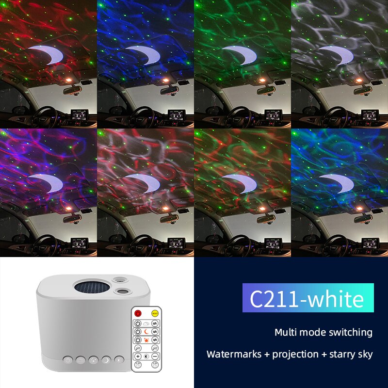 Sikunuo | Galaxy LED Ceiling Night Light Projector