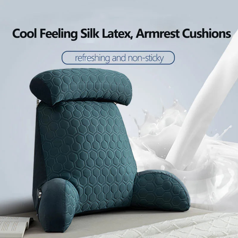 Sikunuo | Ultra Cool Latex Washable Comfy Reading Back Pillow