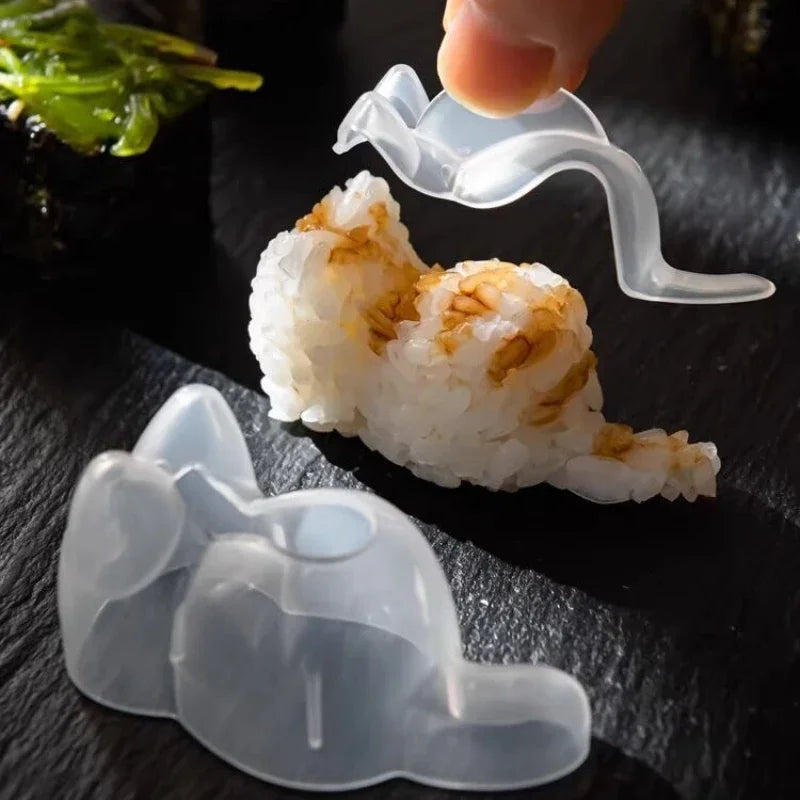 Sikunuo | Happy Cat Easy Rice Ball Maker Mold