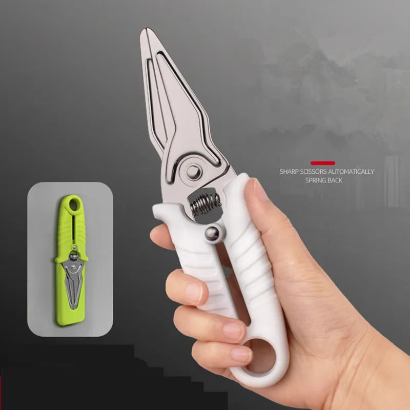 Sikunuo | Stainless Steel Easy Meat Cutter Scissor