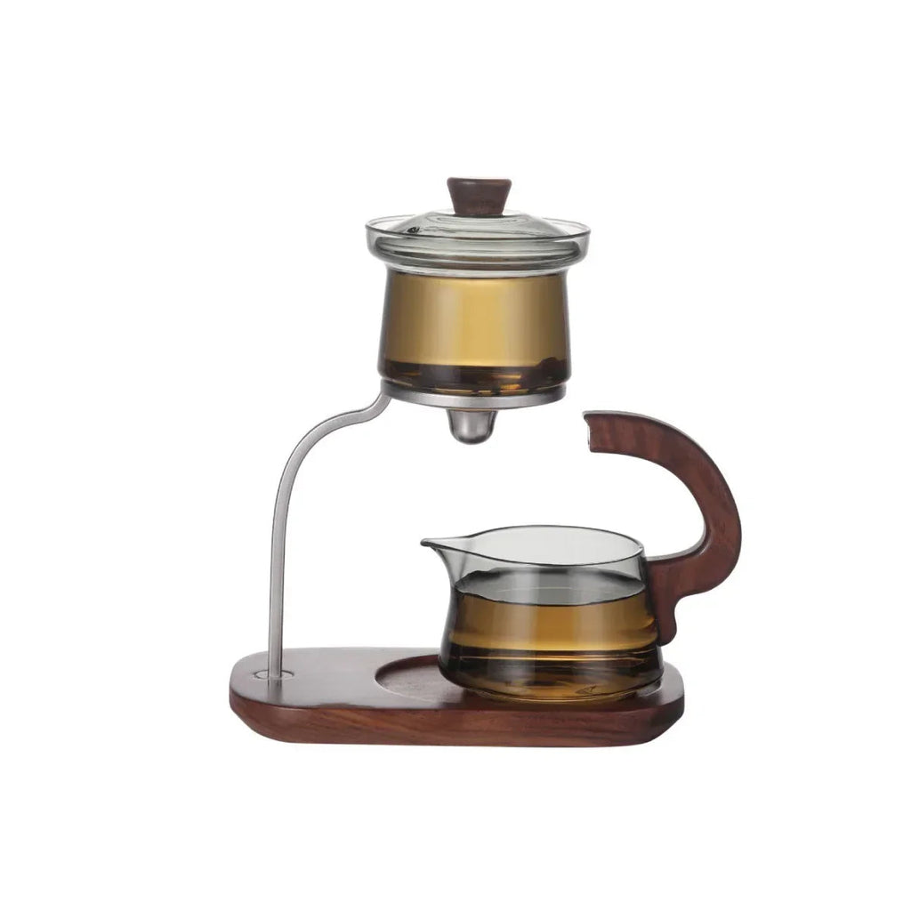 Sikunuo | Walnut Signature One-Key Glass Tea Set