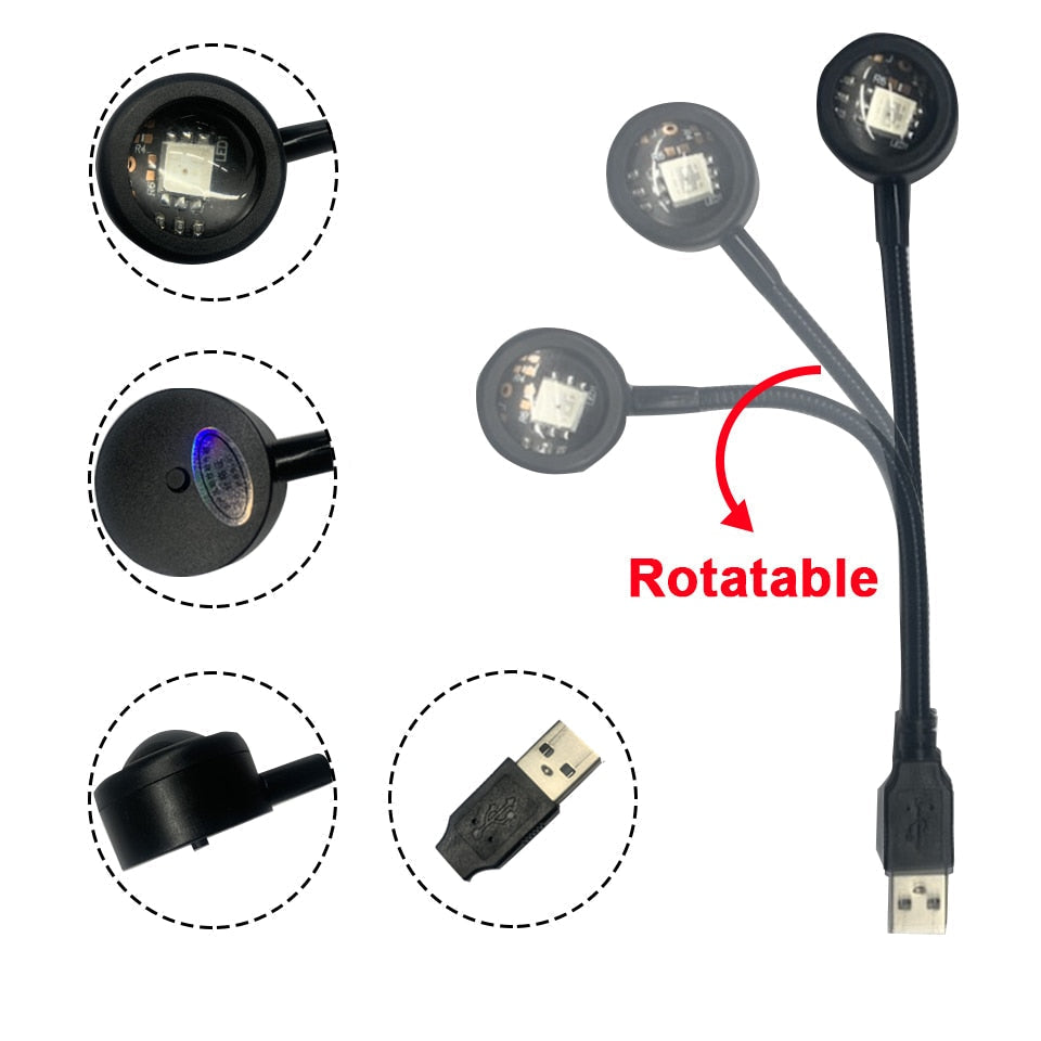Sikunuo | Mini USB Sunset Night Lamp