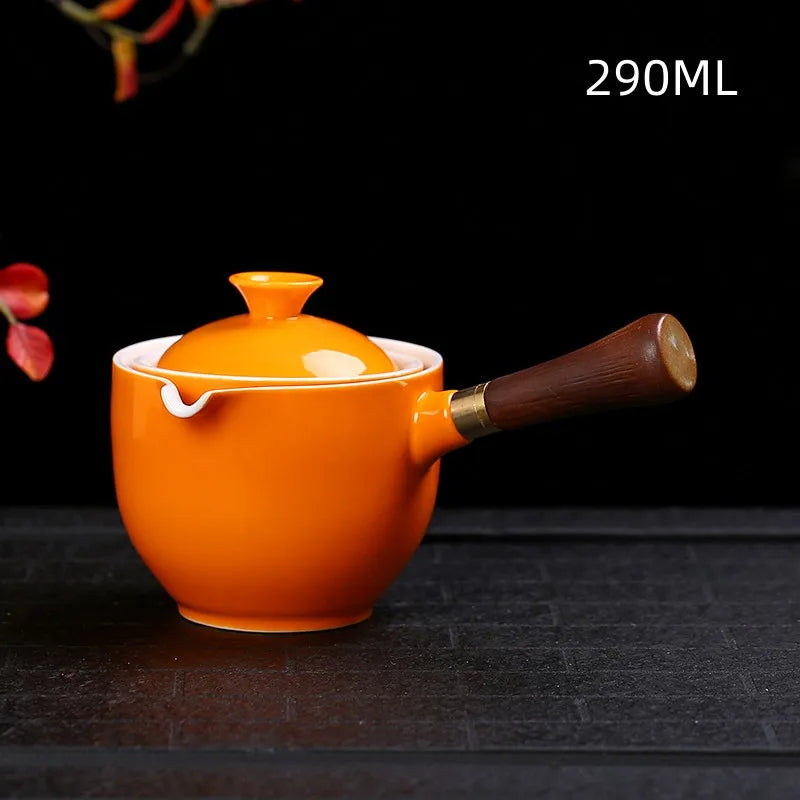 Sikunuo | Traditional Harmony Ceramic Rotating Teapot