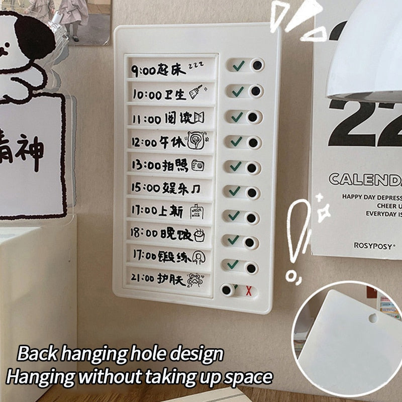 Sikunuo | Task Master Daily Planner Board
