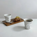 Sikunuo | Realistic Ceramic Bent Creative Mug
