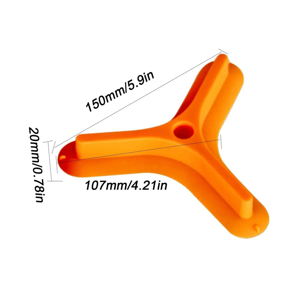 Sikunuo | Food-Grade Silicone 3-Compartment Food Separator