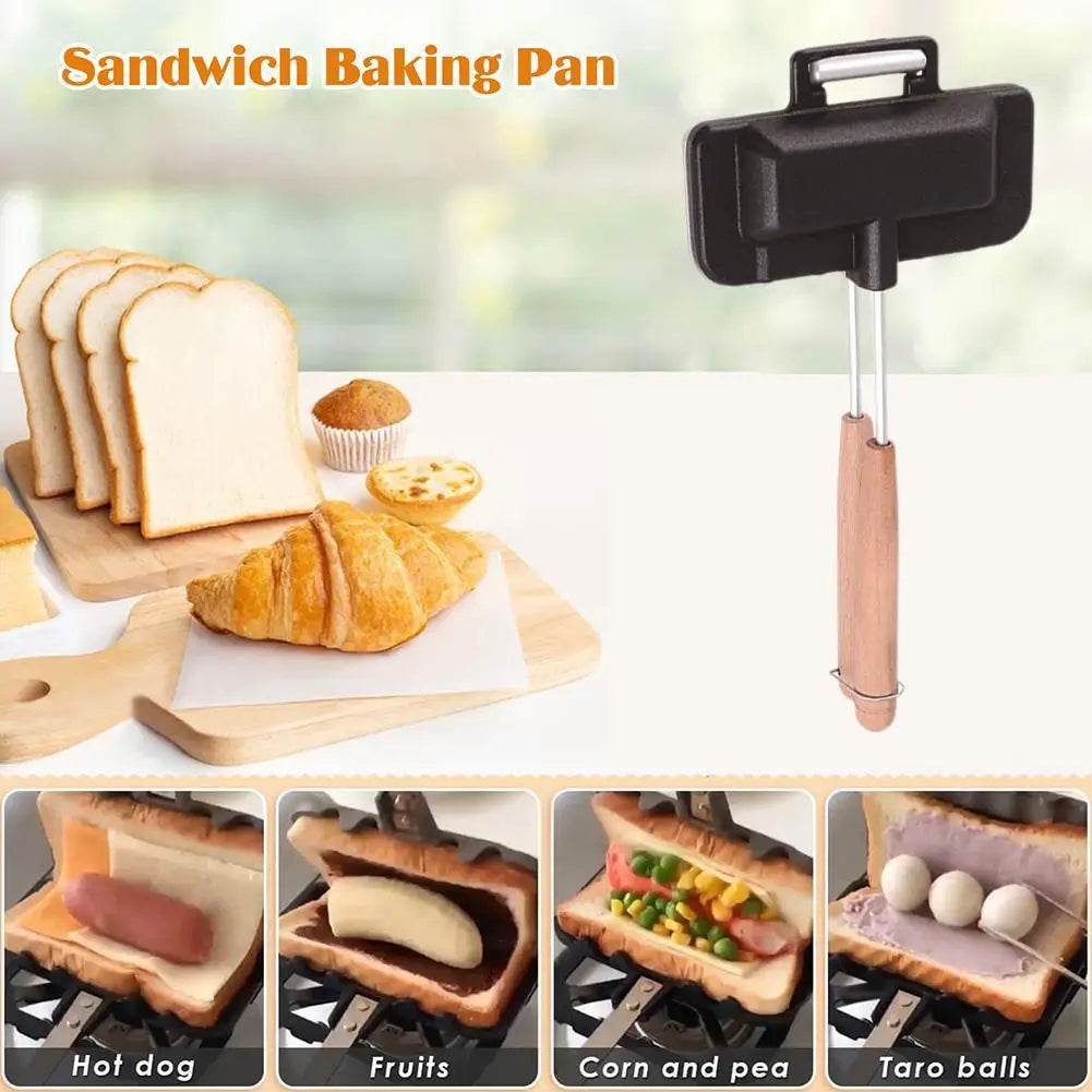Sikunuo | Double-Sided Quick Snack Non-Stick Sandwich Maker