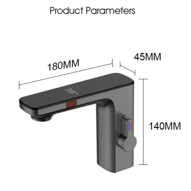Sikunuo | Smart Sensor Energy-Efficient Digital Display Faucet