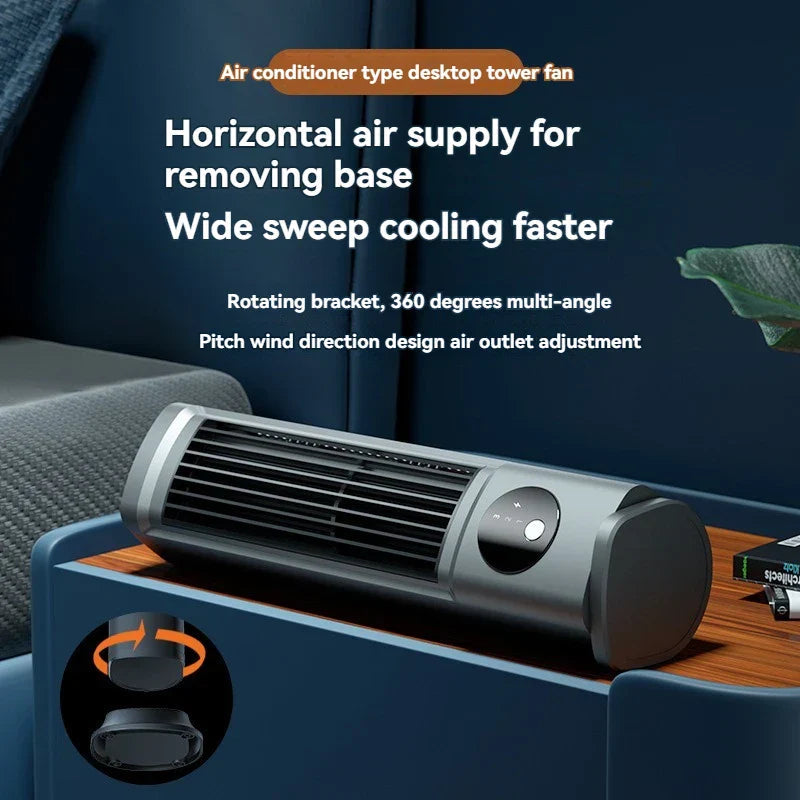 Sikunuo | Towerless Ultra Cool Air Conditioning Desktop Fan