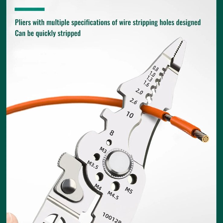 Sikunuo | Wire Stripper Adjustable Crimper Automatic Cable Cutter Tool