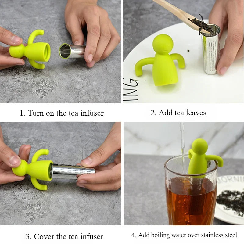 Sikunuo | Relaxing Human Shape Tea Infuser