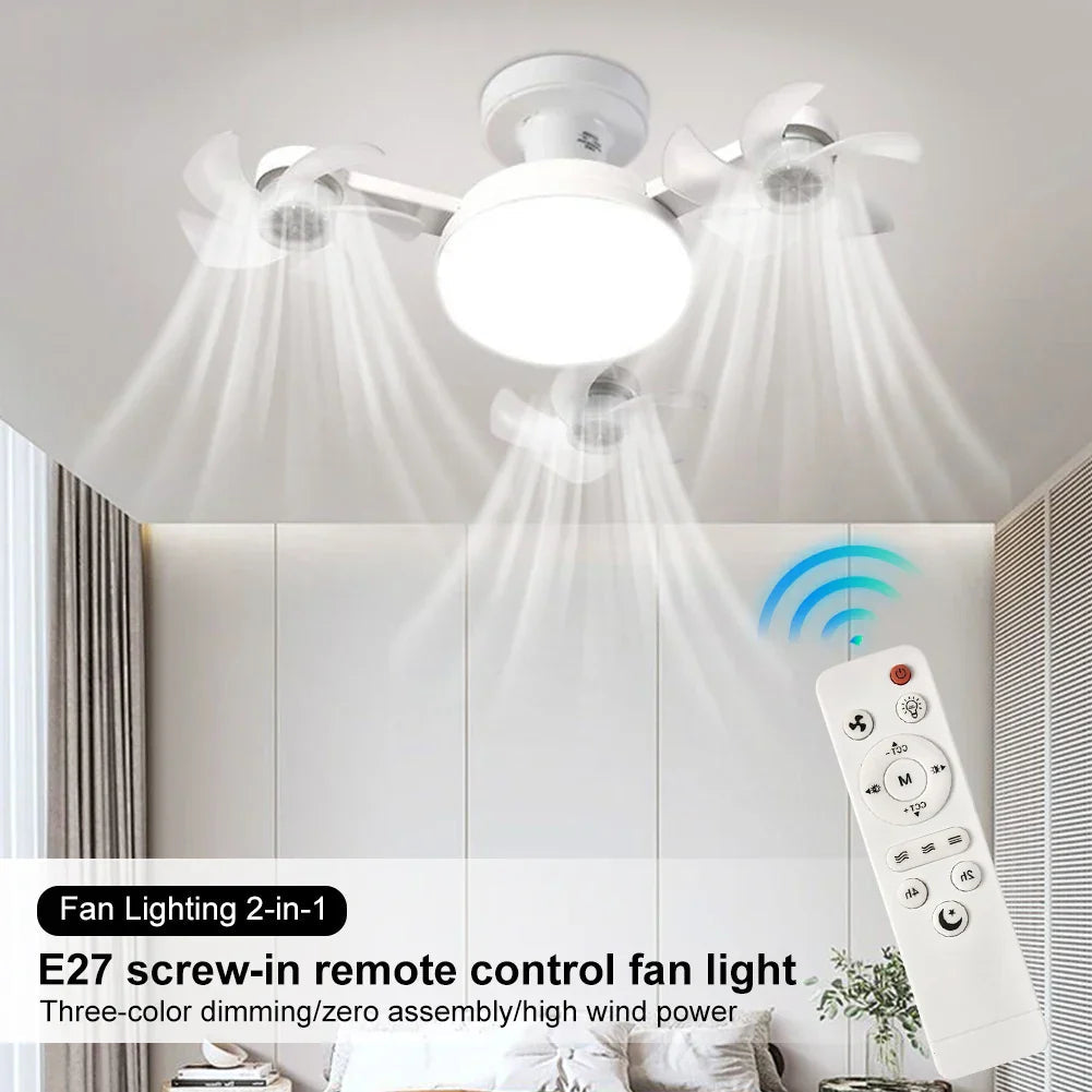 Sikunuo | Sky Light LED Ceiling Fan Lamp
