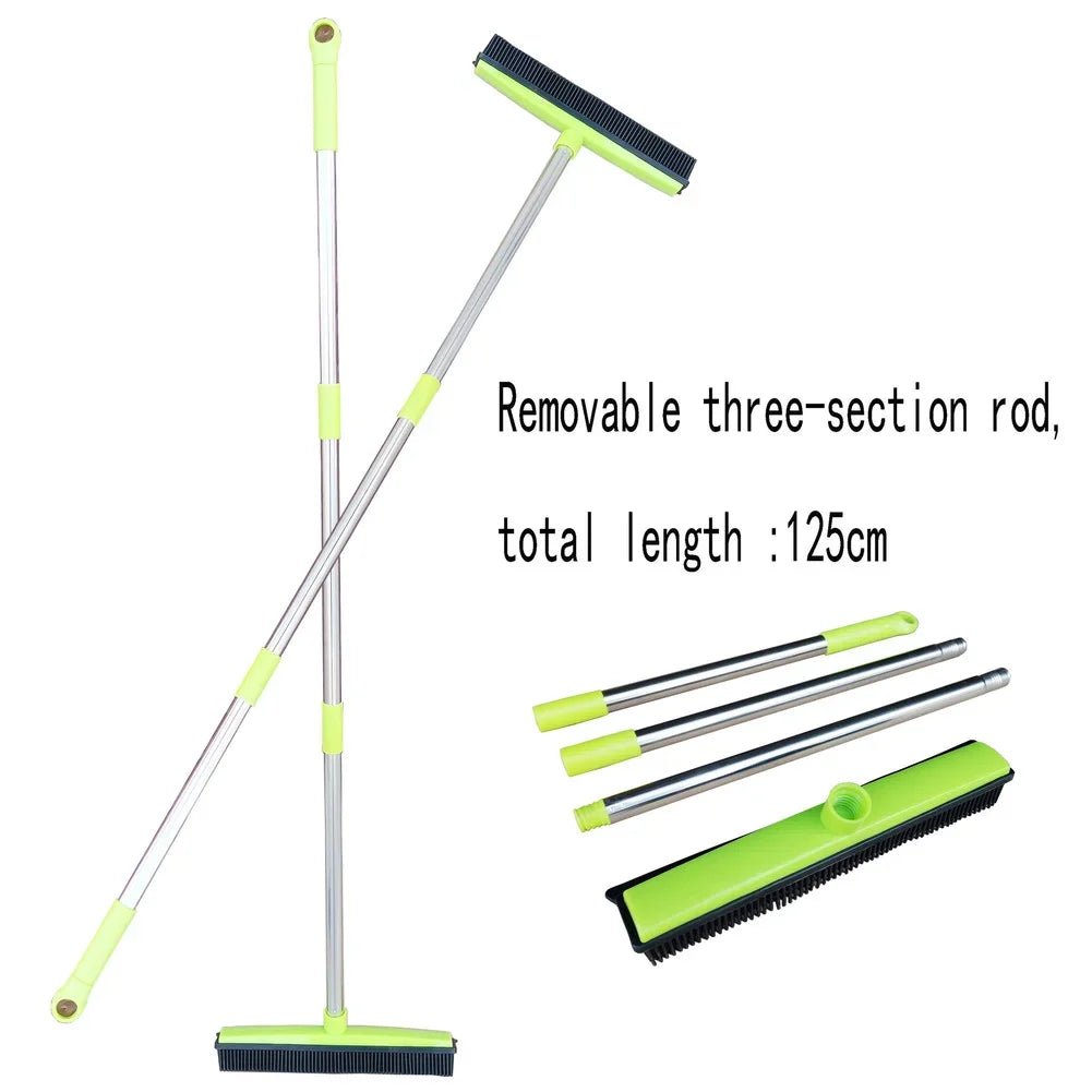 Sikunuo | Hair Catcher Telescopic Pet Carpet Sweeping Broom