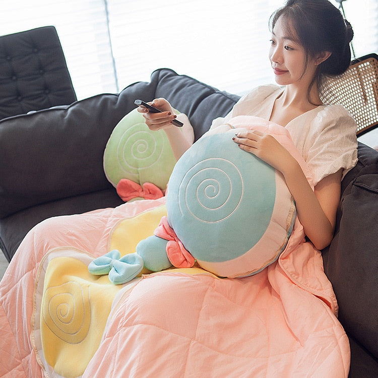 Sikunuo | Nap Buddy Fruit Foldable Blanket Pillows