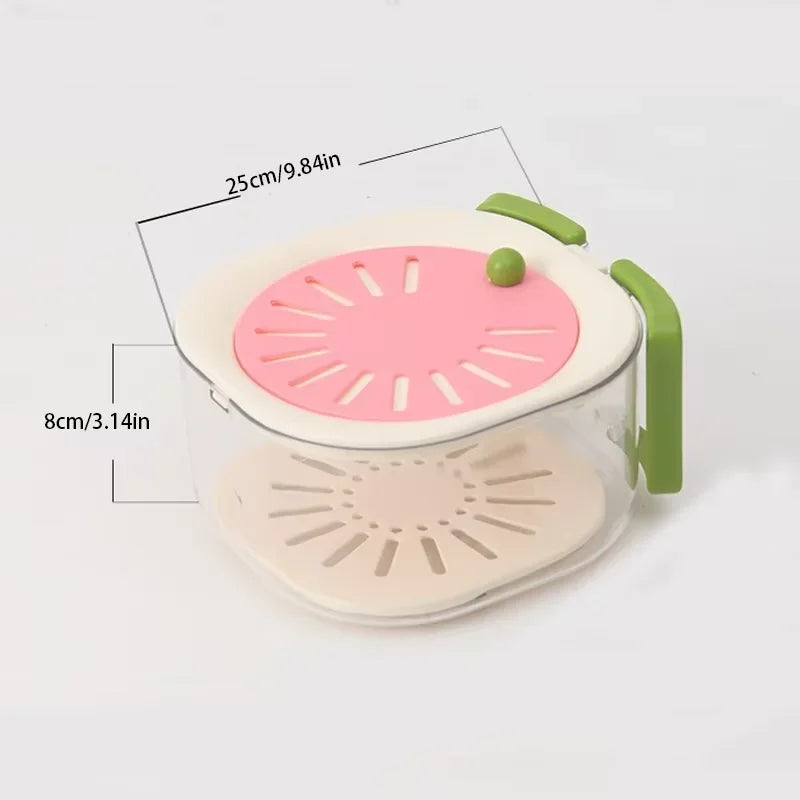 Sikunuo | Dust-Proof Fruit Drainer Basket
