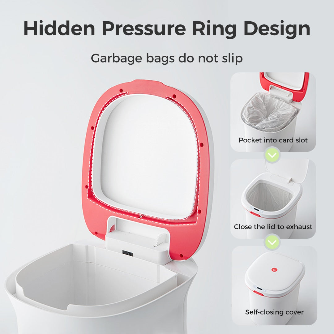 Sikunuo | Smart Automatic Bagging Smart Sensor Trash Can