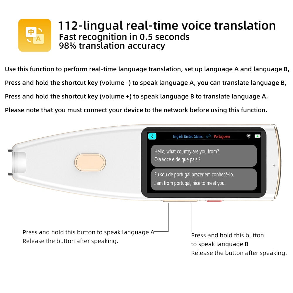 Sikunuo | Real-Time Language Translator Pen