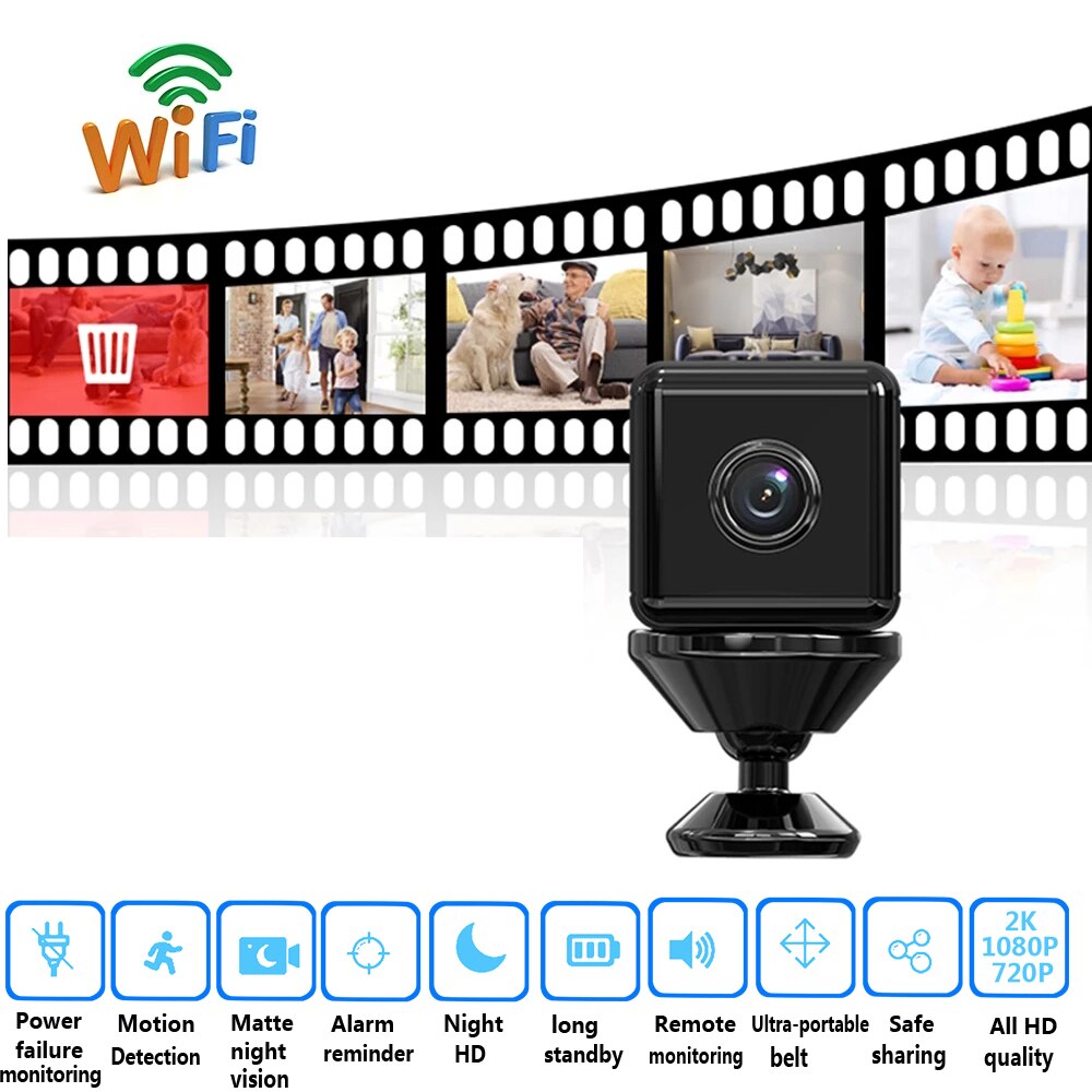 Sikunuo | Mini HD Motion Detection Wifi Camera