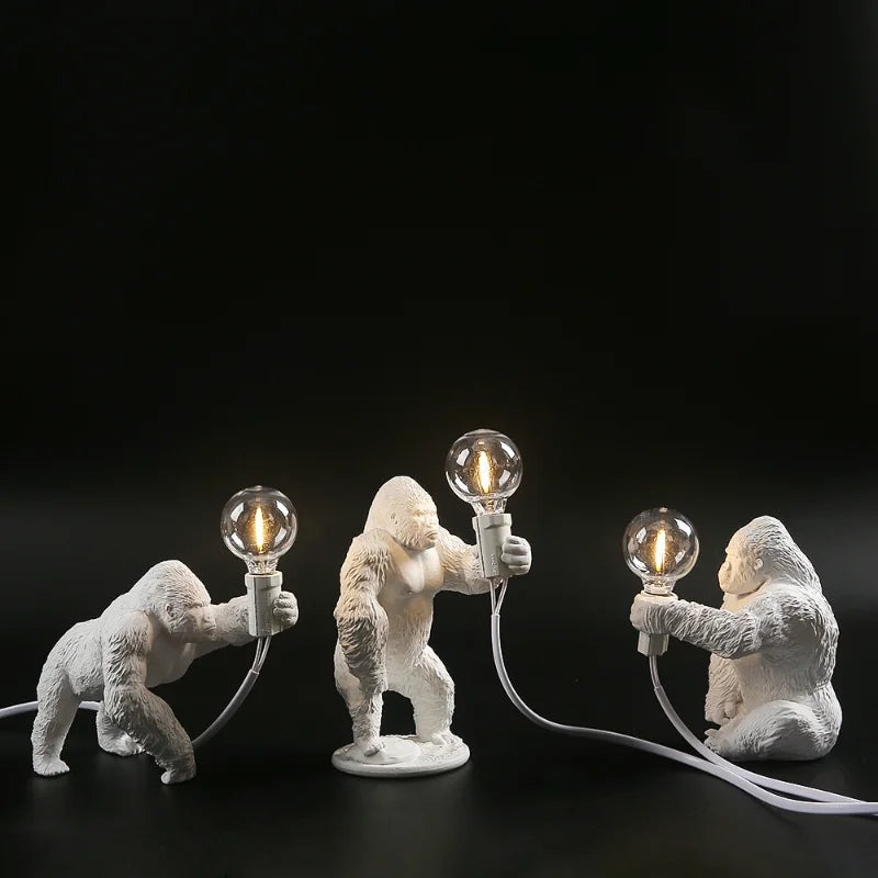 Sikunuo | Angry Gorilla Table Night Lamp