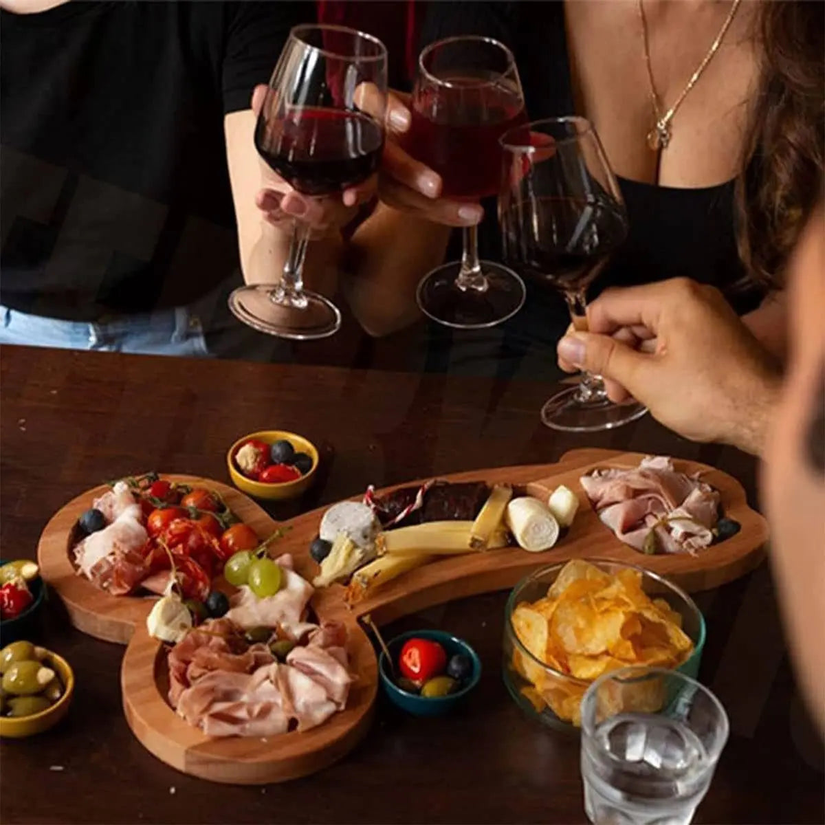 Sikunuo | Funny Adult-Themed Multi-Compartment Serving Board