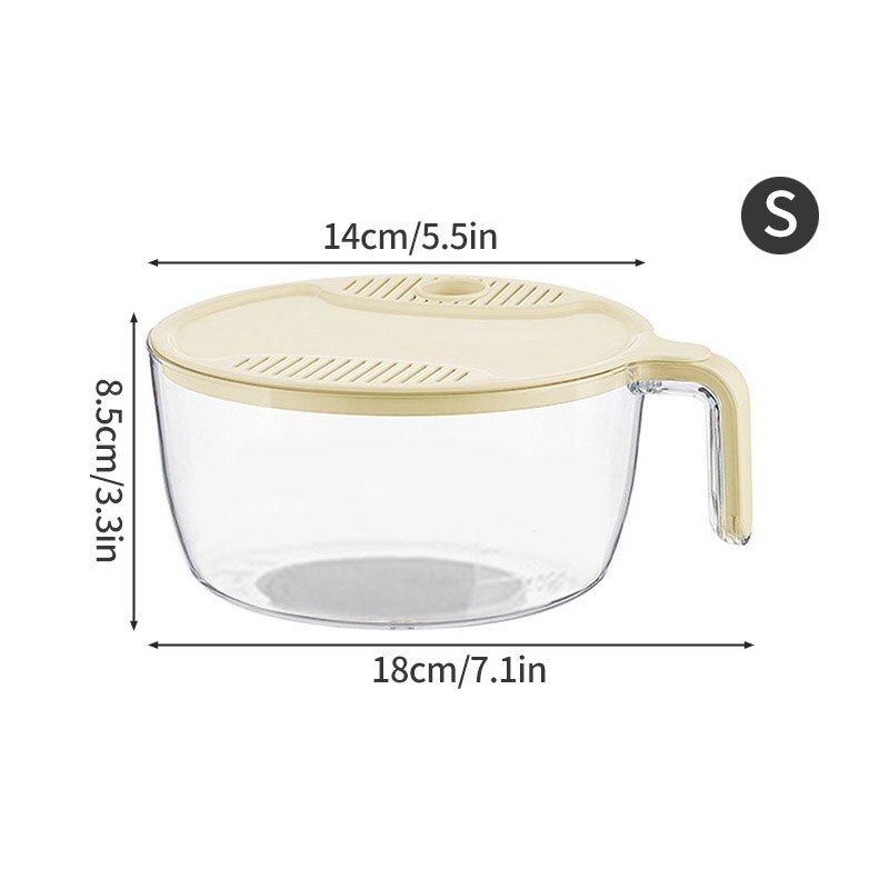 Sikunuo | Easy Rice Washer Filter Strainer Basket