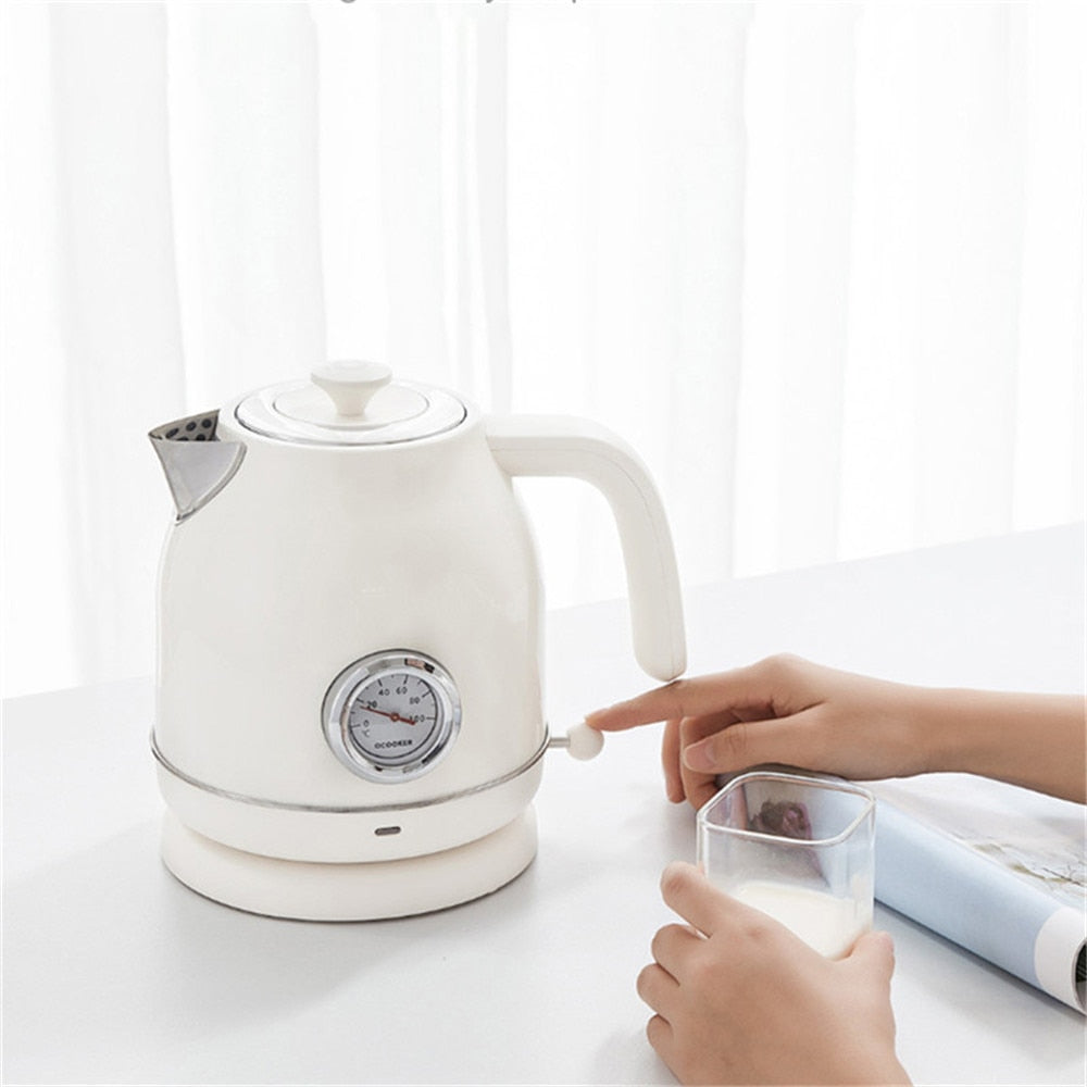 Sikunuo | Retro Style Electric Temperature Control Kettle
