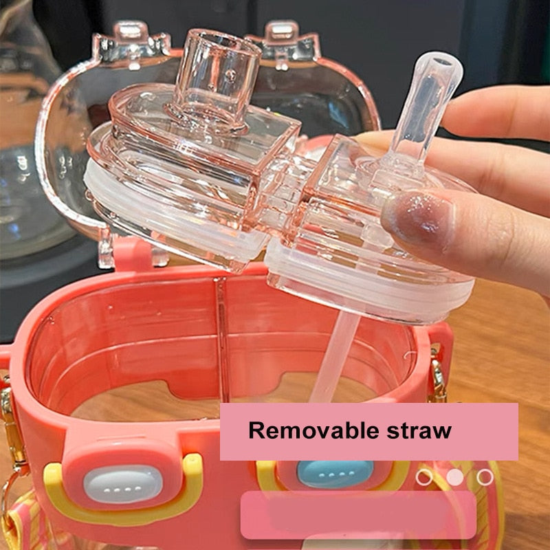 Sikunuo | Double-Bin Drink More Kids Water Bottle