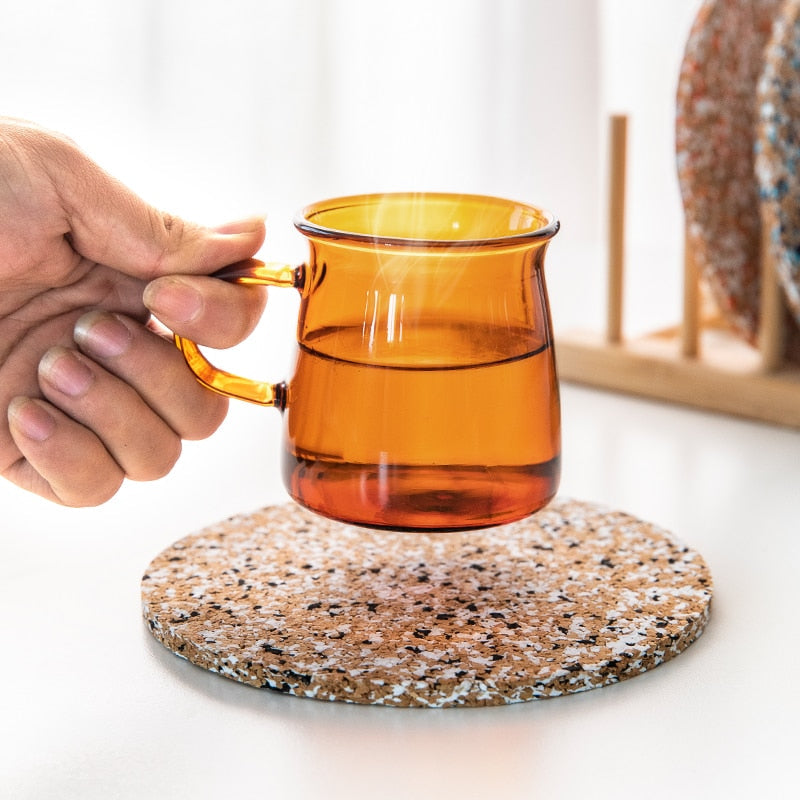 Sikunuo | Colorful Cork Cup Coaster