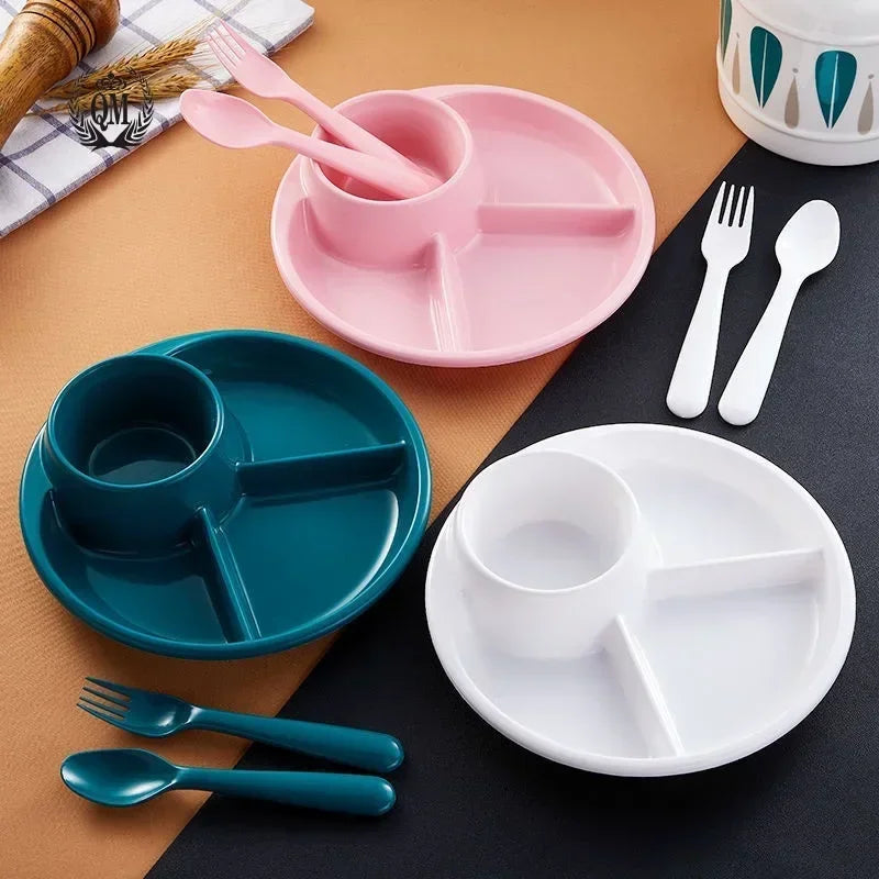 Sikunuo | Portion Control Plate Divided Meal Planner Plate